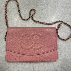 SOLD ON ANOTHER SITE! Gorgeous Pink Authentic Chanel WOC-Taking Resonable Offers